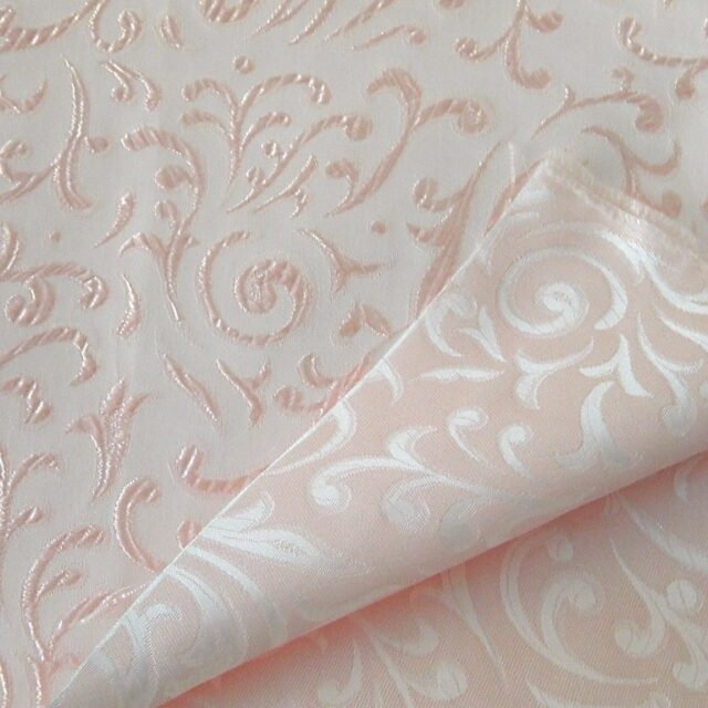 A Jacquard Reversible Fabric in swirls - FA O415