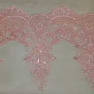 Wide Lightweight Sequin scallop trim CARLP 5